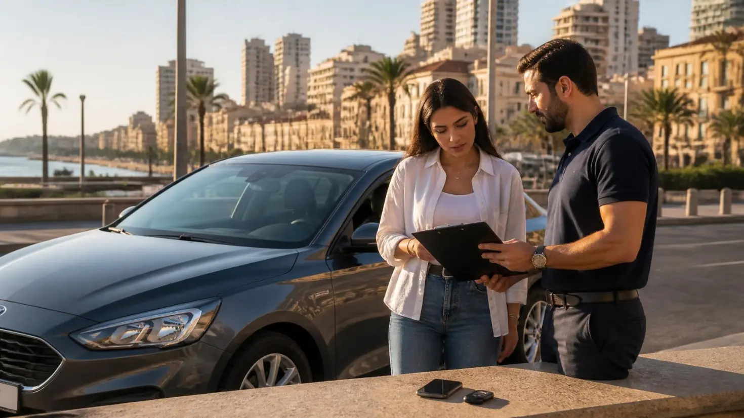 Car Rental Insurance in Lebanon: Coverage, Deductibles & What to Know 2 Beirut Taxi Rental Scene 1